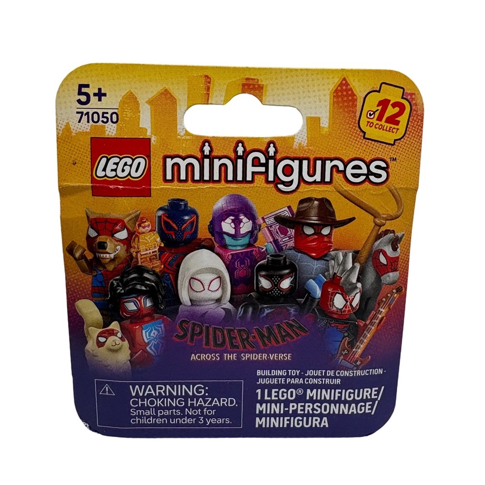 LEGO Minifigures Spider-Man Across the‎ Spider-Verse 71050 Blind Box New Sealed